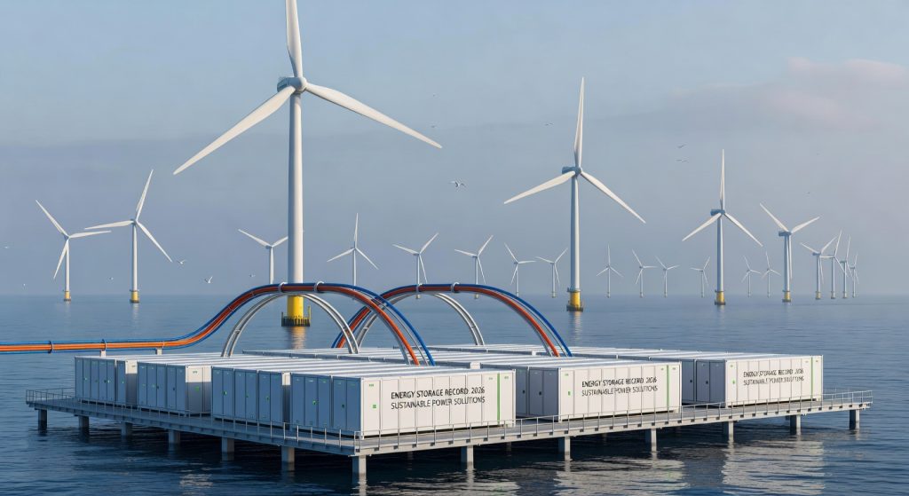 Offshore Wind Surges, Storage Breaks Records: The Energy Transition Accelerates in Early 2026