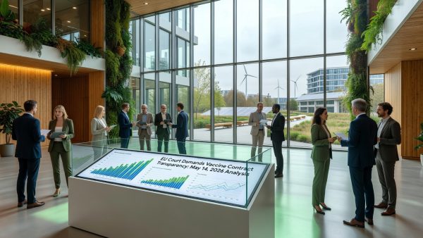 EU Court Demands Vaccine Contract Transparency: May 14, 2026 Analysis