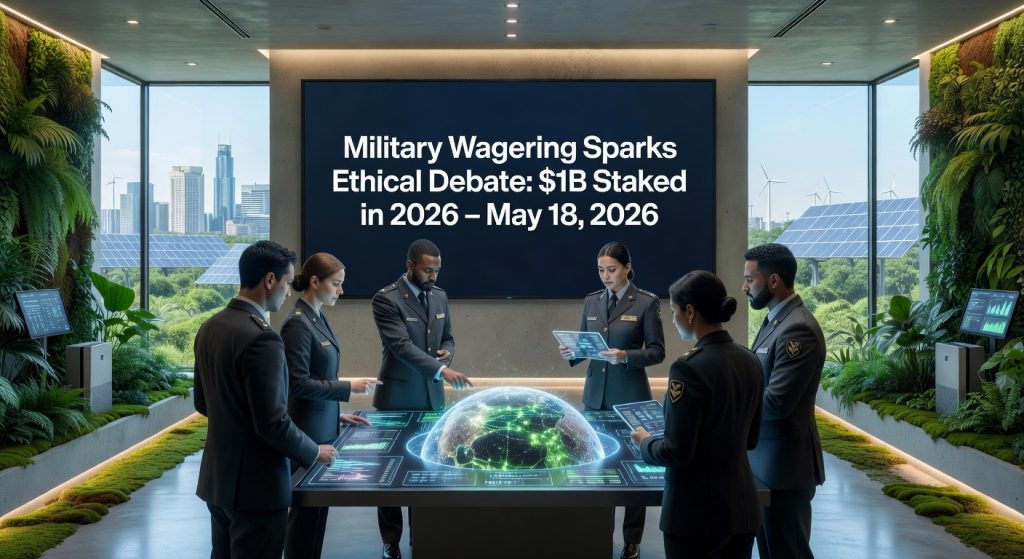 Military Wagering Sparks Ethical Debate: $1B Staked in 2026 – May 18, 2026