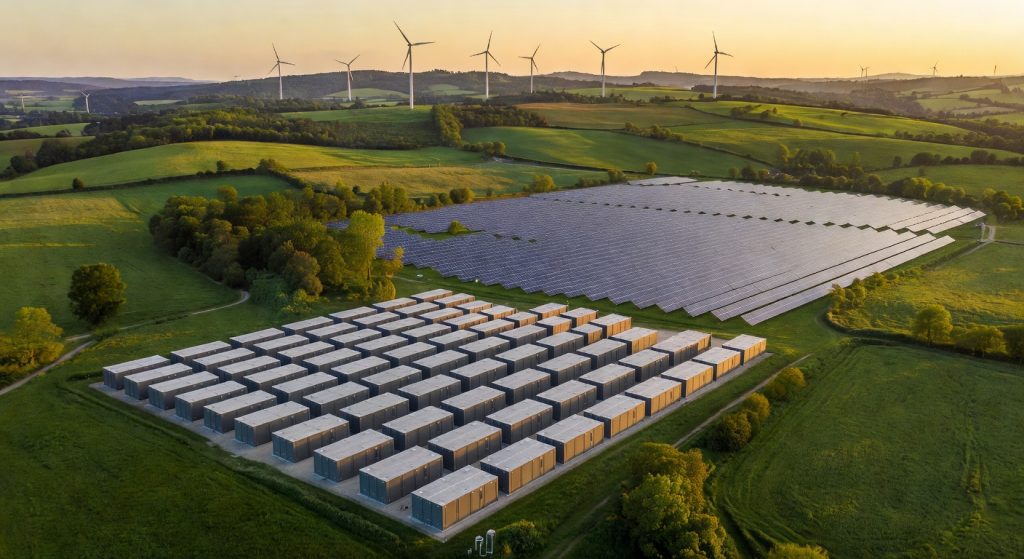 Europe Bets on Battery Storage to Unlock the Full Potential of Renewable Energy