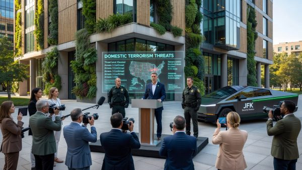 May 25, 2026: JFK Arrest Highlights Domestic Terrorism Threats
