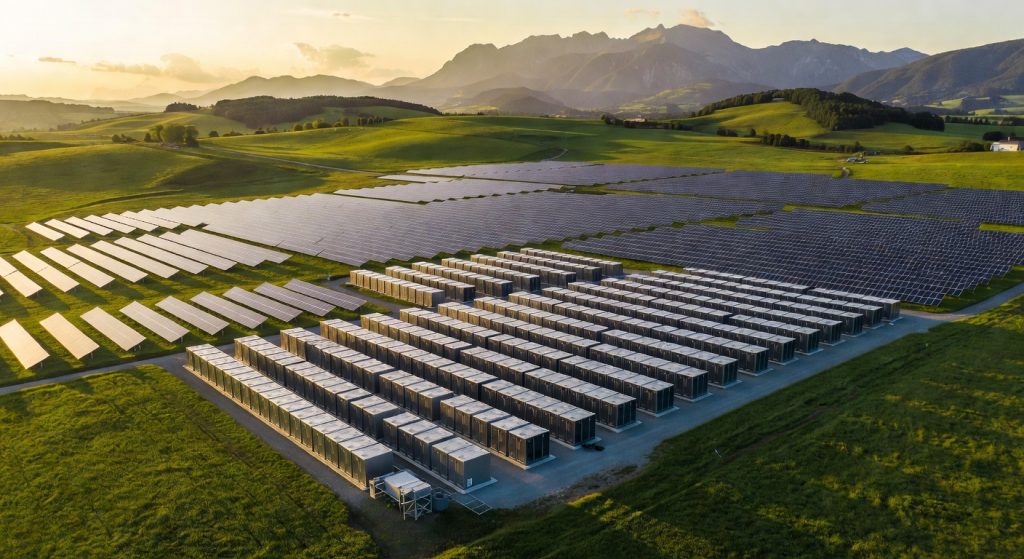 Europe Bets on Battery Storage as Renewable Energy Hits Record Growth